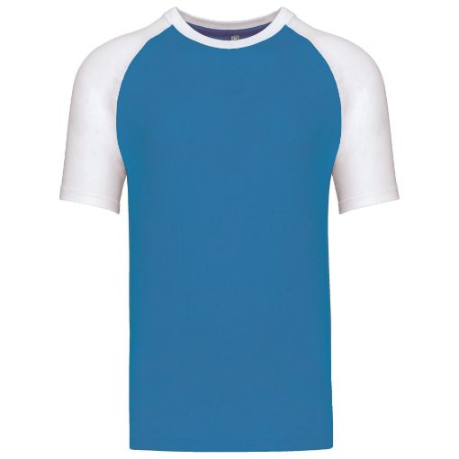 Image de Baseball > t-shirt bicolore manches courtes
