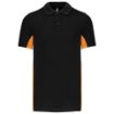 Image de Polo piqué manches courtes bicolore homme