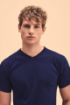 Image de T-shirt homme col v Valueweight (61-066-0)