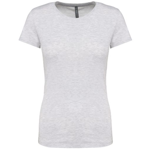 Image de T-shirt col rond manches courtes femme