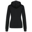 Image de Sweat-shirt zippé capuche contrastée femme