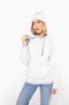 Image de Sweat-shirt capuche contrastée femme