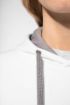 Image de Sweat-shirt capuche contrastée femme