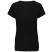 Image de T-shirt col V manches courtes femme