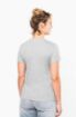 Image de T-shirt col V manches courtes femme