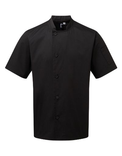 Image de Veste chef cuisinier manches courtes "Essential"