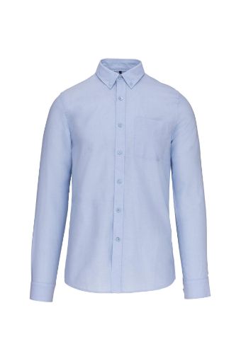 Image de Chemise Oxford lavée manches longues
