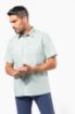 Image de Chemise popeline polycoton manches courtes entretien facile homme