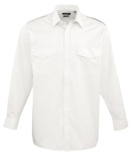 Image de Chemise Homme manches longues Pilote