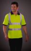 Picture of High Visibility Short Sleeve Polo Shirt