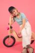Image de Casquette enfant avec sandwich contrasté - 5 panneaux