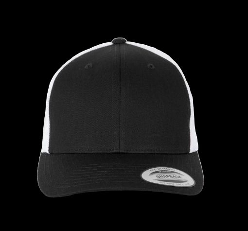 Image de Casquette Trucker modèle rétro - 6 panneaux