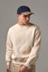 Image de Casquette homme profil bas en coton brossé - 6 panneaux