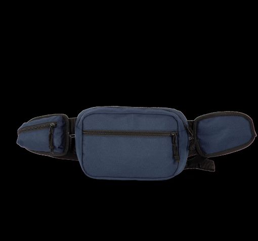 Image de Sac banane recyclé grand format avec pochette latérale