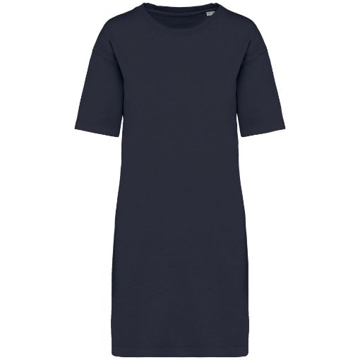 Image de Robe t-shirt écoresponsable délavée femme