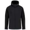 Image de Veste softshell à capuche amovible homme