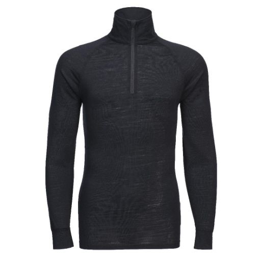 Image de Haut Thermique en laine Mérino 1/4 Zip