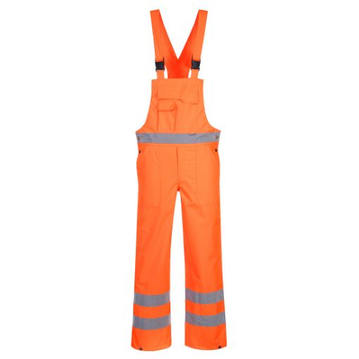 Image de Cotte à bretelles Hi-Vis non doublée