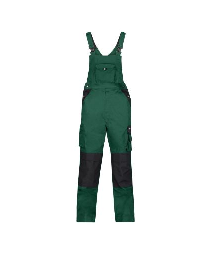 Picture of Versailles - Cotte à bretelles bicolore avec poches genoux