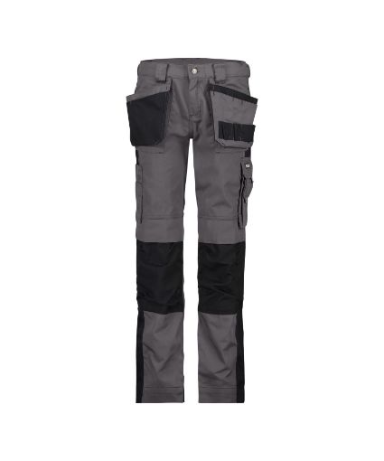 Bild von Seattle Women - Pantalon multipoches bicolore avec poches genoux pour femmes