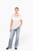 Image de T-shirt Lyocell TENCEL™ col V manches courtes femme
