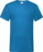 Image de T-shirt homme col v Valueweight (61-066-0)
