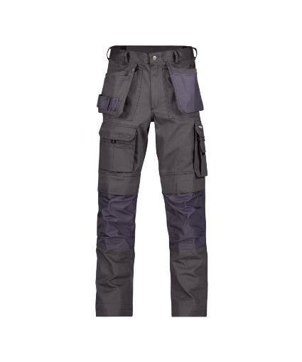 Image de Texas - Pantalon multipoches en canvas avec poches genoux