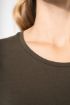 Image de T-shirt col rond manches courtes femme