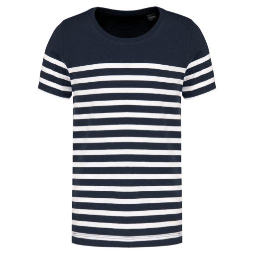 Image de T-shirt marin col rond Bio enfant