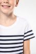 Image de T-shirt marin col rond Bio enfant