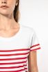 Image de T-shirt marin col rond Bio femme