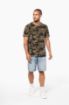 Image de T-shirt camo manches courtes homme
