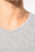 Image de T-shirt manches courtes col V homme