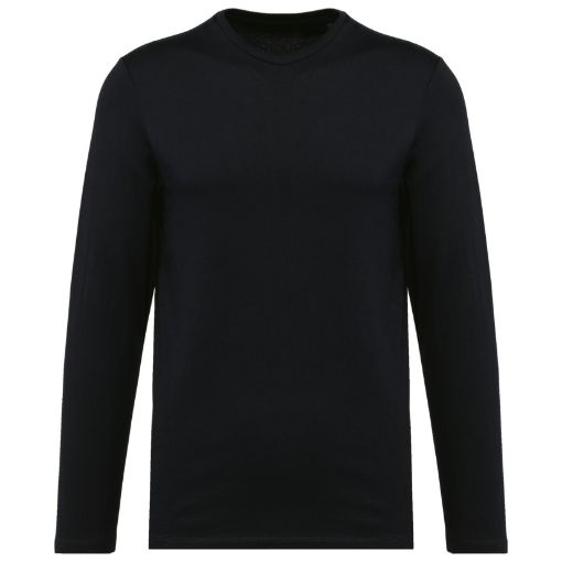 Image de T-shirt Supima® col rond manches longues homme