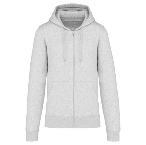 Picture of Men's eco-friendly zip-through hoodie