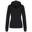Image de Sweat-shirt zippé capuche contrastée femme