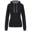 Picture of Ladies' contrast hooded sweatshirt