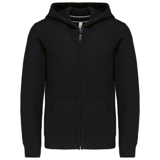 Picture of Kids' full zip hooded sweatshirt