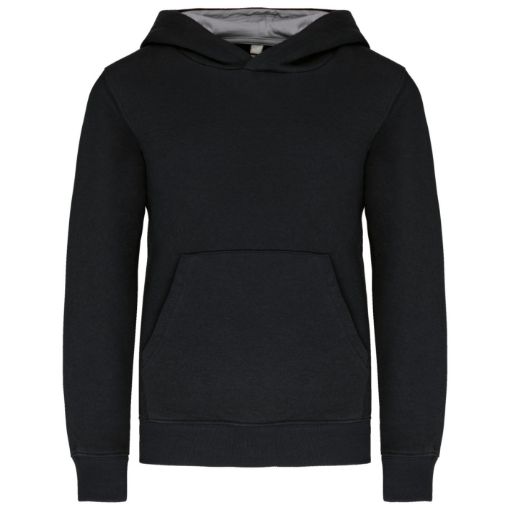 Picture of Kids' contrast hooded sweatshirt