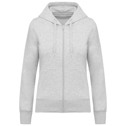 Picture of Ladies' eco-friendly zip-through hoodie