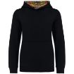 Picture of Unisex kids contrast patterned hooded sweatshirt