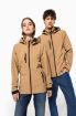 Picture of Unisex 3-layer softshell hooded jacket with removable sleeves