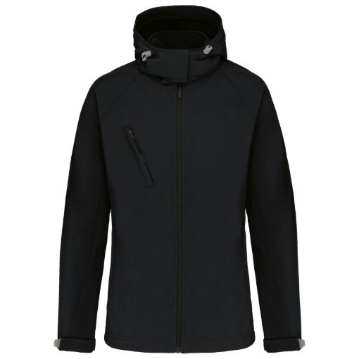 Image de Veste softshell à capuche amovible femme