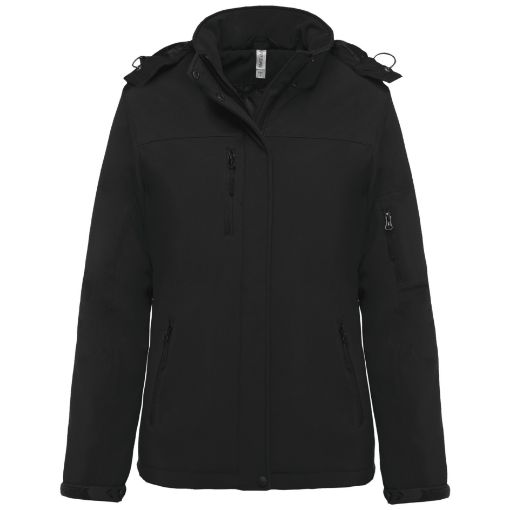 Image de Parka softshell doublée capuche femme