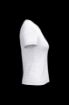Image de T-shirt col V manches courtes femme