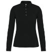 Image de Polo jersey manches longues femme