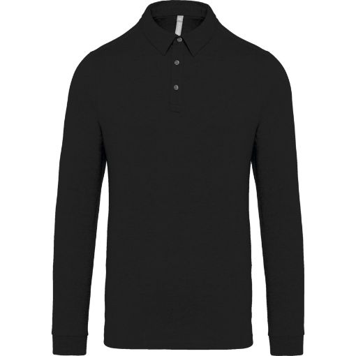 Image de Polo jersey manches longues homme