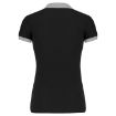 Image de Polo piqué bicolore femme