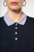 Image de Polo piqué bicolore femme