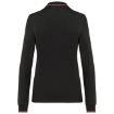 Image de Polo maille piquée manches longues femme